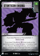 Image for Stunticon Enigma (66) - Transformers TCG