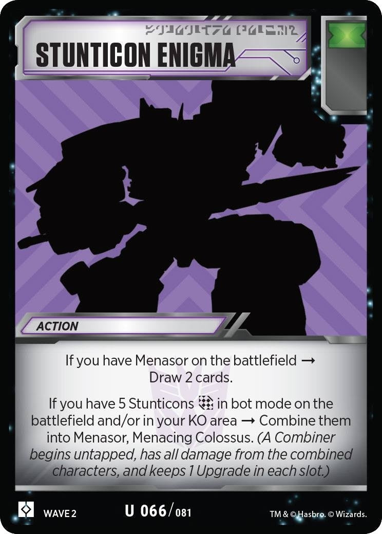 Image for Stunticon Enigma (66) - Transformers TCG