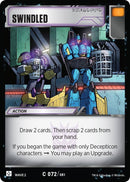 Image for Swindled (72) - Transformers TCG