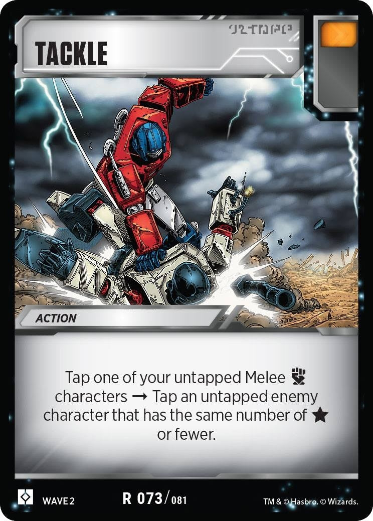 Image for Tackle (73) - Transformers TCG