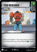 Image for Tech Research (74) - Transformers TCG
