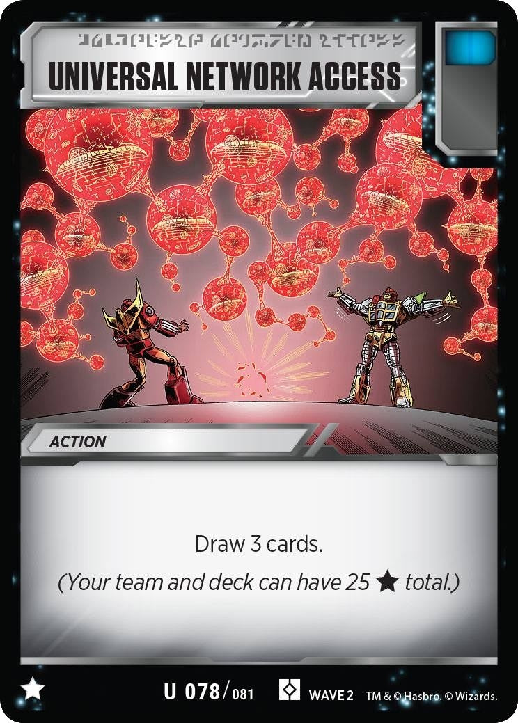 Image for Universal Network Access (78) - Transformers TCG