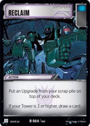 Image for Reclaim (Wave 2A - Devastator) (4) - Transformers TCG