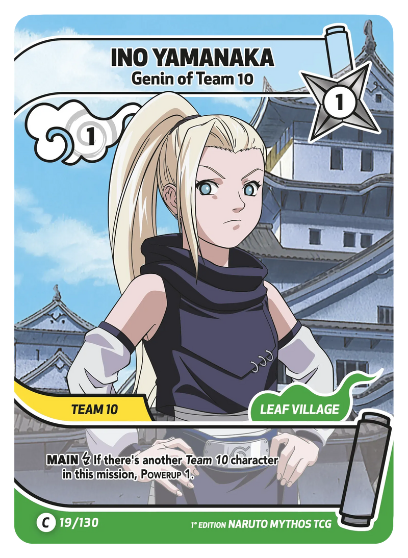 Image for Ino Yamanaka — Genin of Team 10 (019/130) (KSH) - Naruto Mythos TCG