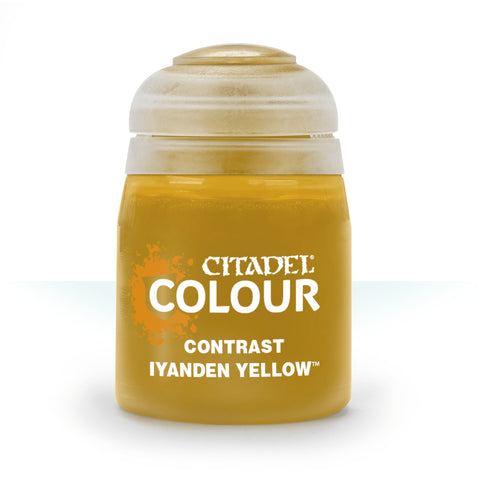 Image for Citadel Contrast Paint: Iyanden Yellow (18ml) - Citadel Paints