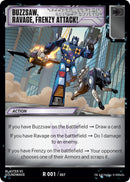 Image for Buzzsaw, Ravage, Frenzy Attack! (001) [BvS]