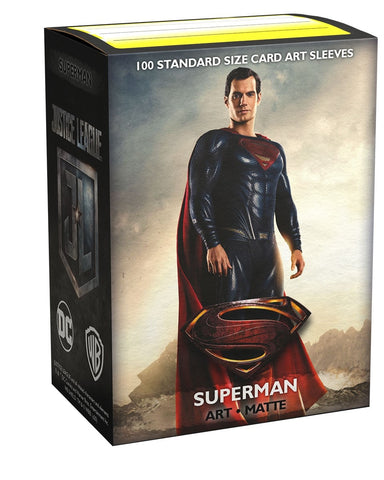 Dragon Shield Limited Edition Art Sleeves - Justice League: Superman (100-Pack)