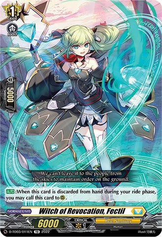Witch of Revocation, Fectil (D-TD03/011EN) [Raika Koshiba -Skyfall Executors-]