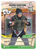 Image for Asuma Sarutobi — Teacher of Team 10 (023/130) (KSH) - Naruto Mythos TCG