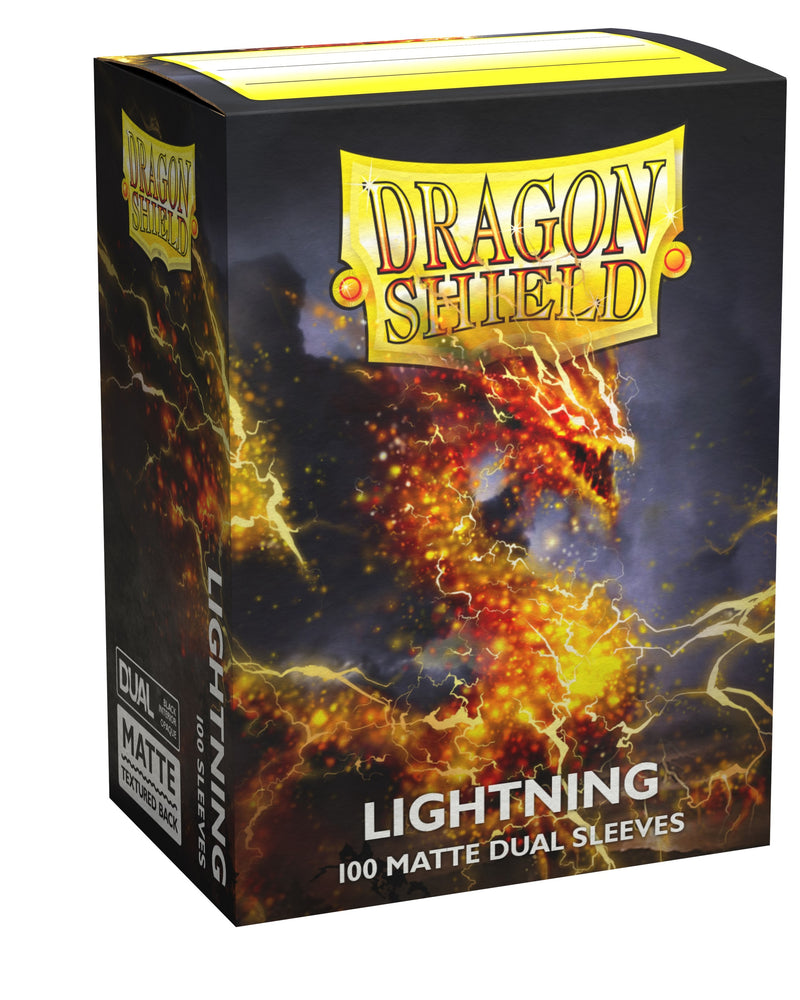 Dragon Shield Dual Matte Standard Sleeves - Lightning (100-Pack)