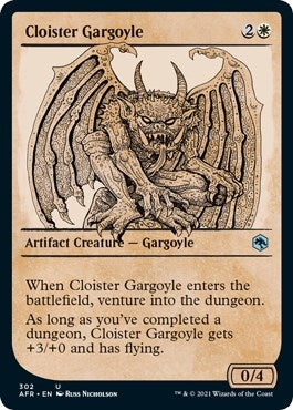 Image for Cloister Gargoyle (Showcase) (302) [Adventures in the Forgotten Realms]