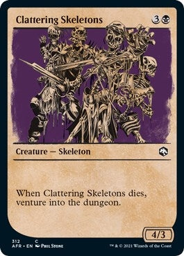 Image for Clattering Skeletons (Showcase) (312) [Adventures in the Forgotten Realms]