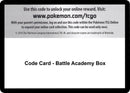 Image for Code Card - Battle Academy Box - Pokemon