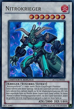 Image for Nitro Warrior (German) - "Nitrokrieger" (AC11-DE021) (AC11) - YuGiOh