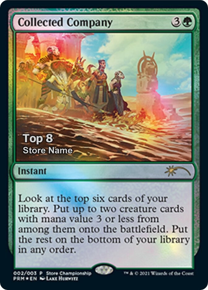Image for Collected Company (Top 8) (2) [Game Day & Store Championship Promos] - Magic: The Gathering