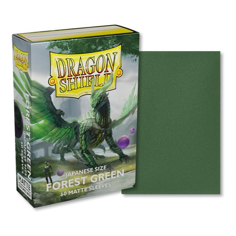 Arcane Tinmen Dragon Shield 60ct Pack - Forest Green Mini Matte Sleeves