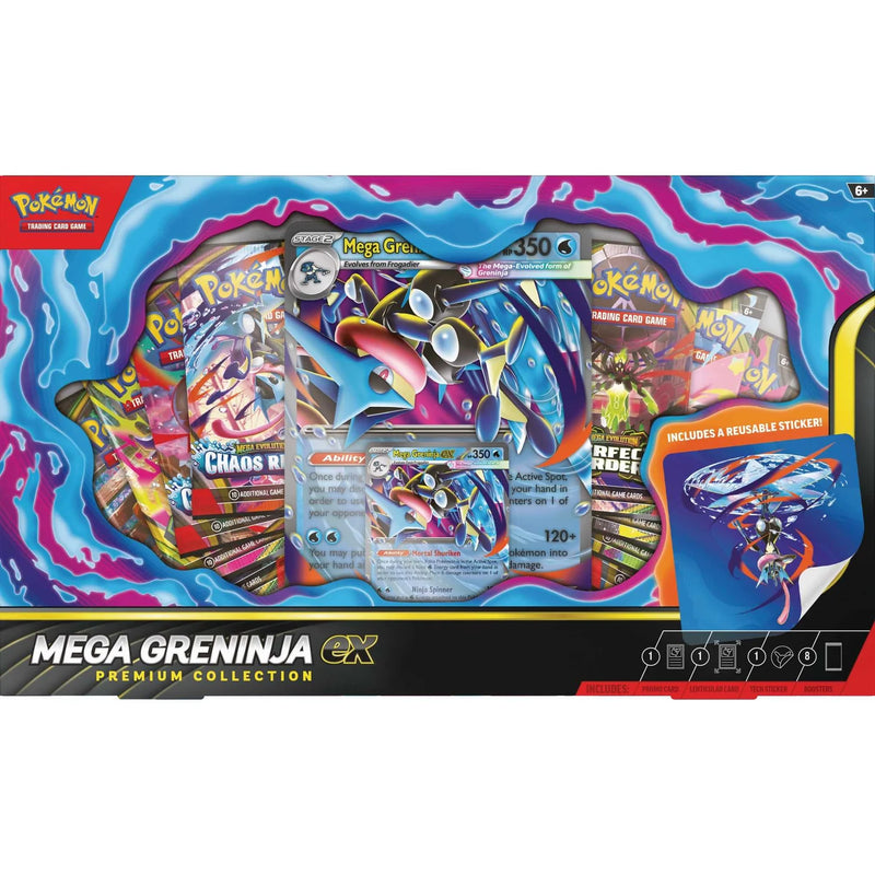 Pokémon TCG: Mega Greninja ex Premium Collection preorder