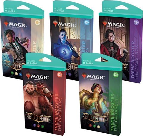 Image for Streets of New Capenna - Theme Booster [Set of 5] - Magic: The Gathering