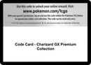 Image for Code Card - Charizard GX Premium Collection - Pokemon
