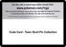 Image for Code Card - Team Skull Pin Collection - Pokemon