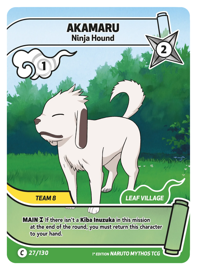 Image for Akamaru — Ninja Hound (027/130) (KSH) - Naruto Mythos TCG