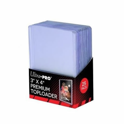 Ultra PRO: Toploader - 3" x 4" (25ct Super Clear Premium)