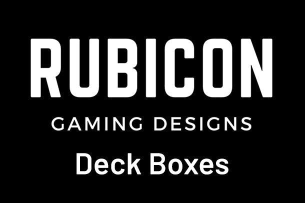 Image for Rubicon Deck Box (Red) - Deck Boxes