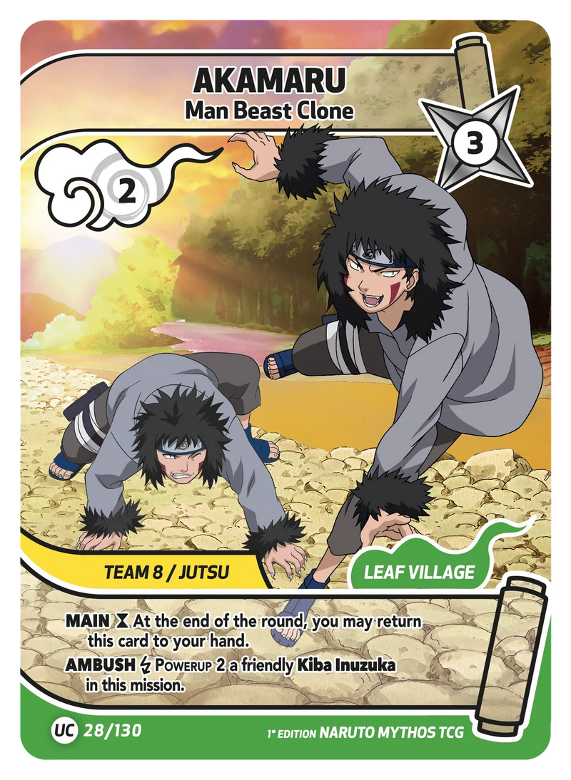 Image for Akamaru — Man Beast Clone (028/130) (KSH) - Naruto Mythos TCG