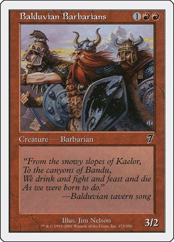 Image for Balduvian Barbarians (173) [7th Edition]