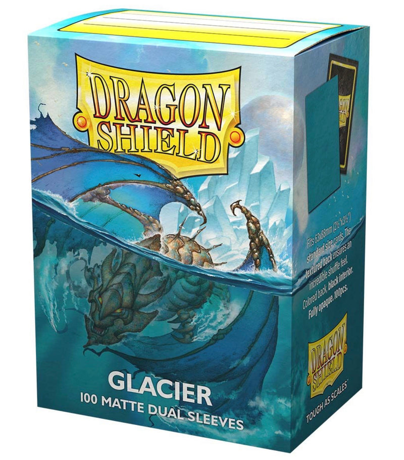 Dragon Shield Dual Matte Standard Sleeves - Glacier (100-Pack)