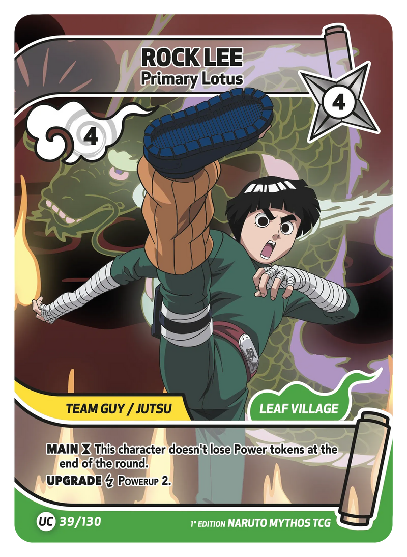 Image for Rock Lee — Primary Lotus (039/130) (KSH) - Naruto Mythos TCG