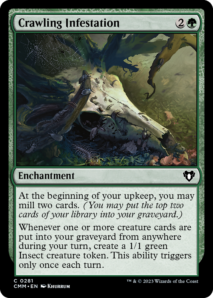 Crawling Infestation [Commander Masters]