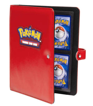 Ultra Pro - 4-Pocket Premium Snap Binder - Pokemon Red