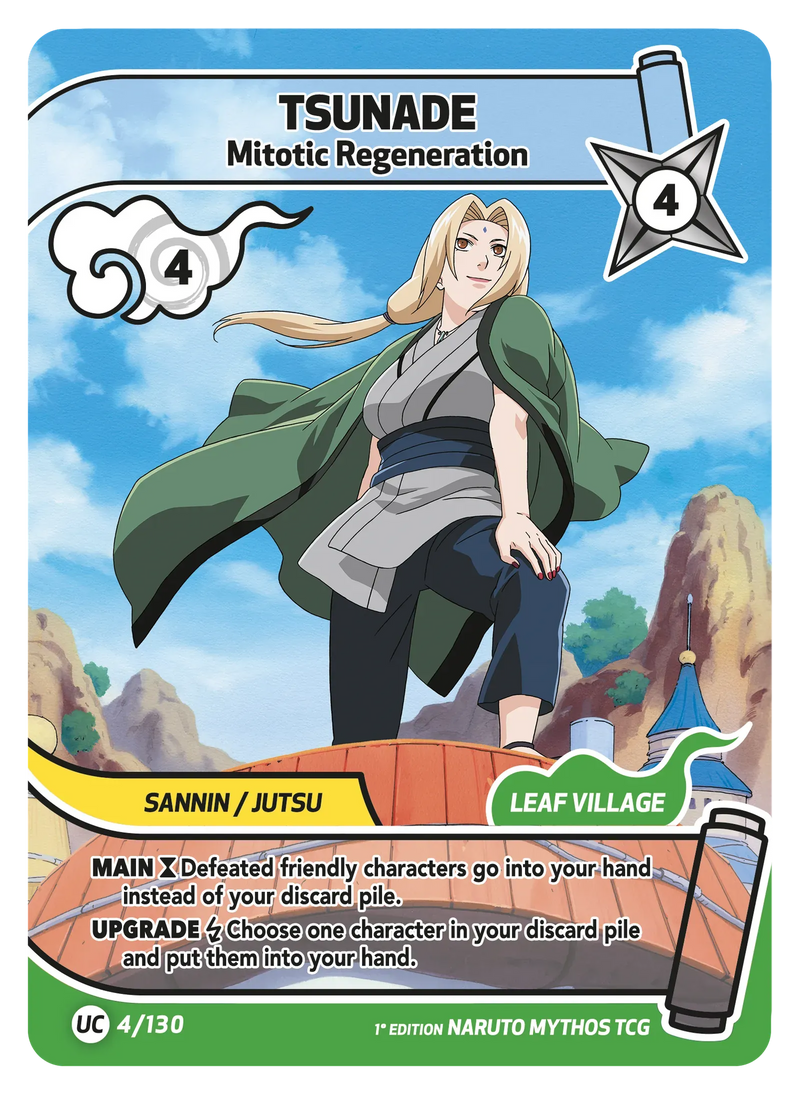 Image for Tsunade — Mitotic Regeneration (004/130) (KSH) - Naruto Mythos TCG
