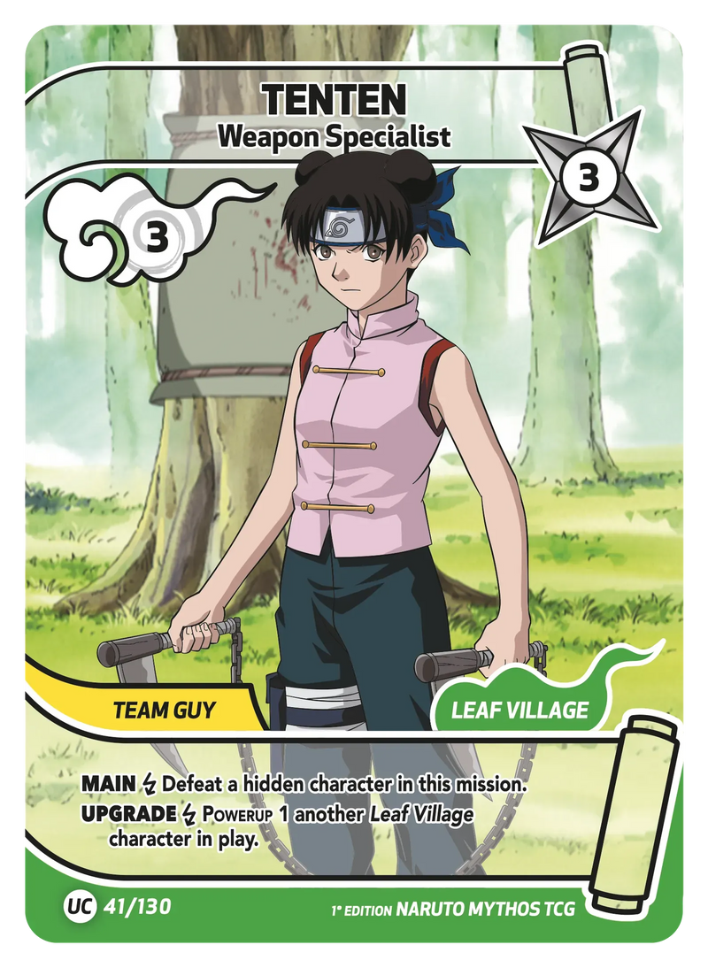 Image for Tenten — Weapon Specialist (041/130) (KSH) - Naruto Mythos TCG