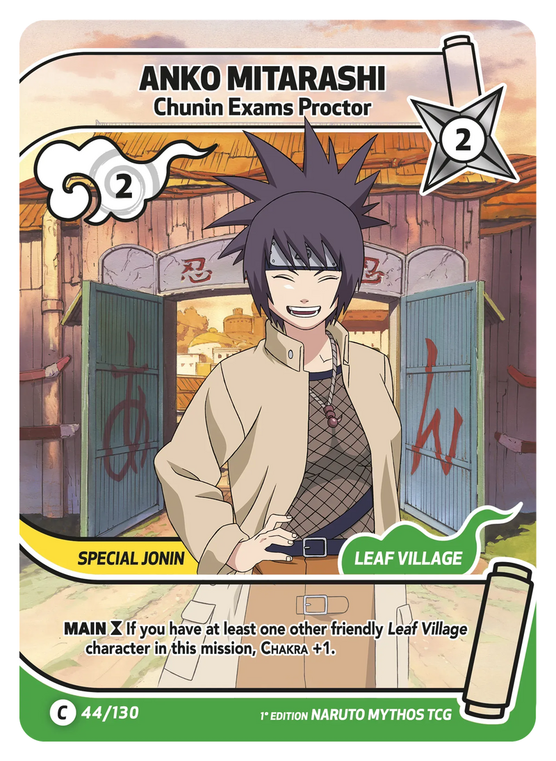 Image for Anko Mitarashi — Genin Exams Proctor (044/130) (KSH) - Naruto Mythos TCG