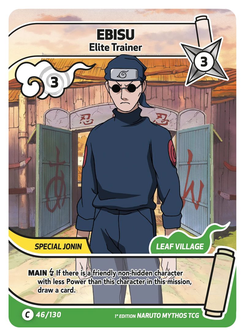 Image for Ebisu — Elite Trainer (046/130) (KSH) - Naruto Mythos TCG