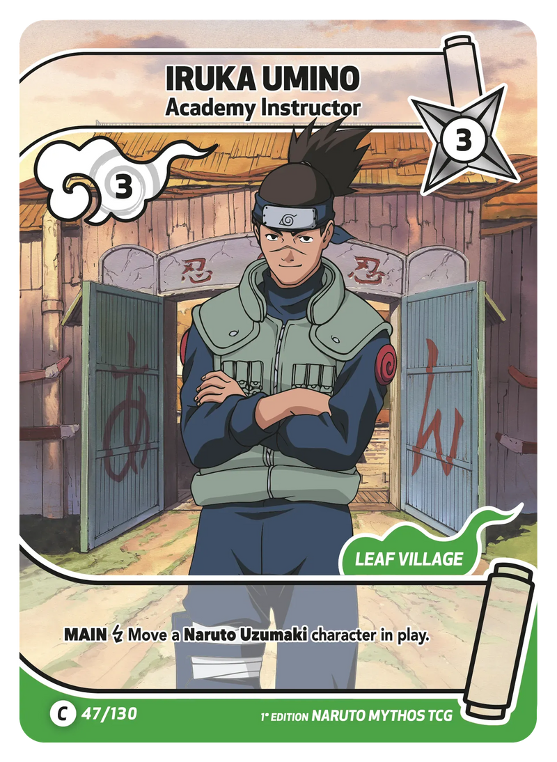 Image for Iruka Umino — Academy Instructor (047/130) (KSH) - Naruto Mythos TCG