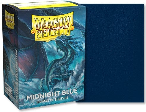 Dragon Shield Matte Standard Sleeves - Midnight Blue (100-Pack)