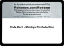 Image for Code Card - Mimikyu Pin Collection - Pokemon