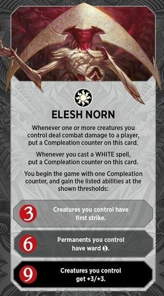 Image for Elesh Norn Praetor Alignment Card [Unique and Miscellaneous Promos] - Magic: The Gathering