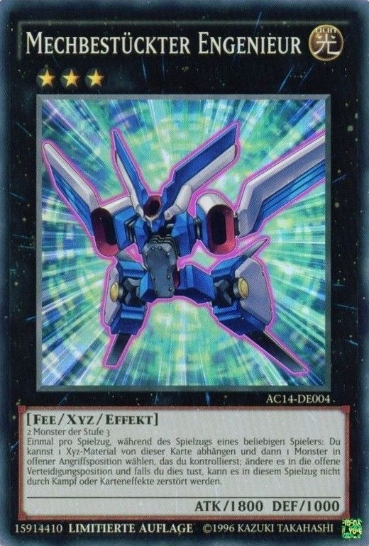 Image for Mechquipped Angineer (German) - "Mechbestückter Engenieur" (AC14-DE004) (AC14) - YuGiOh