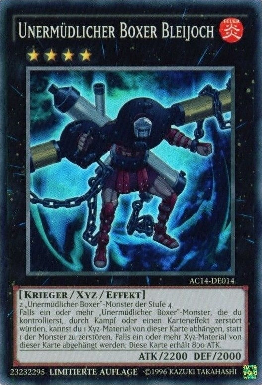 Image for Battlin' Boxer Lead Yoke (German) - "Unermüdlicher Boxer Bleijoch" (AC14-DE014) (AC14) - YuGiOh