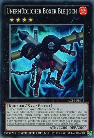 Image for Battlin' Boxer Lead Yoke (German) - "Unermüdlicher Boxer Bleijoch" (AC14-DE014) (AC14) - YuGiOh