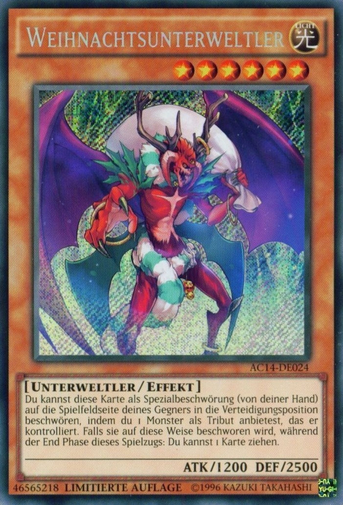 Image for Santa Claws (German) - "Weihnachtsunterweltler" (AC14-DE024) (AC14) - YuGiOh
