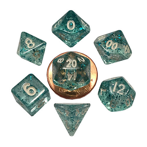 Fanroll - 10mm Mini Polyhedral Dice set