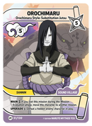 Image for Orochimaru — Orochimaru Style: Substitution Jutsu (051/130) (KSH) - Naruto Mythos TCG