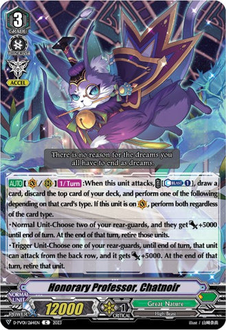 Honorary Professor, Chatnoir (D-PV01/264EN) [History Collection]