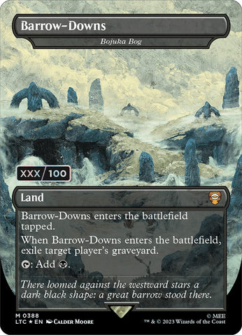 Barrow-Downs - Bojuka Bog (Borderless) (Serialized) [The Lord of the Rings: Tales of Middle-Earth Commander]