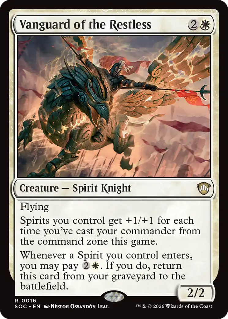 Vanguard of the Restless [Secrets of Strixhaven Commander]